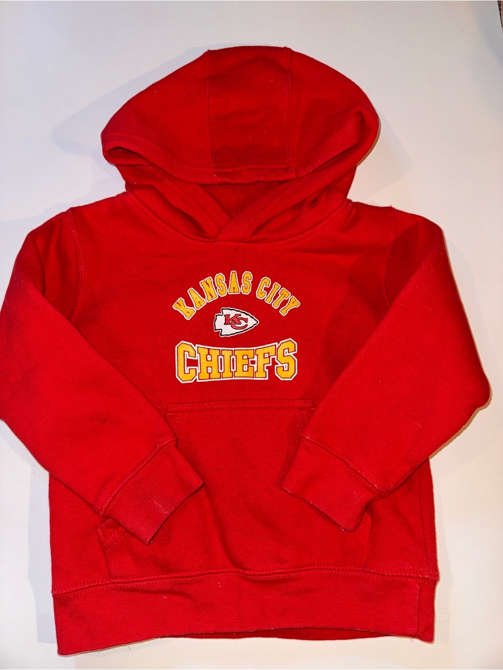 Kansas City Chiefs Red Kids Hoodie with Team Logo